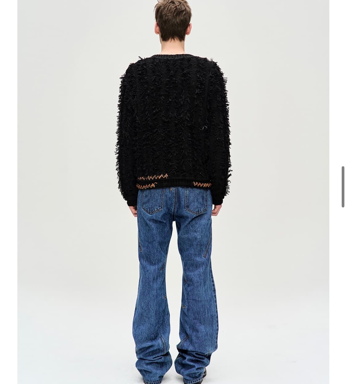 앤더슨벨 - 코티드 청바지 플레어핏 31 상품이미지3