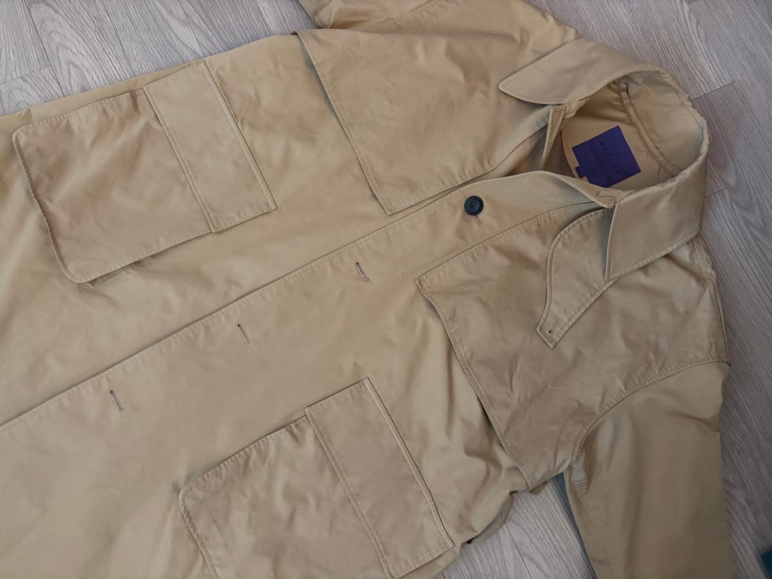 비슬로우 오버핏 야상코트 남성mL 상품이미지4