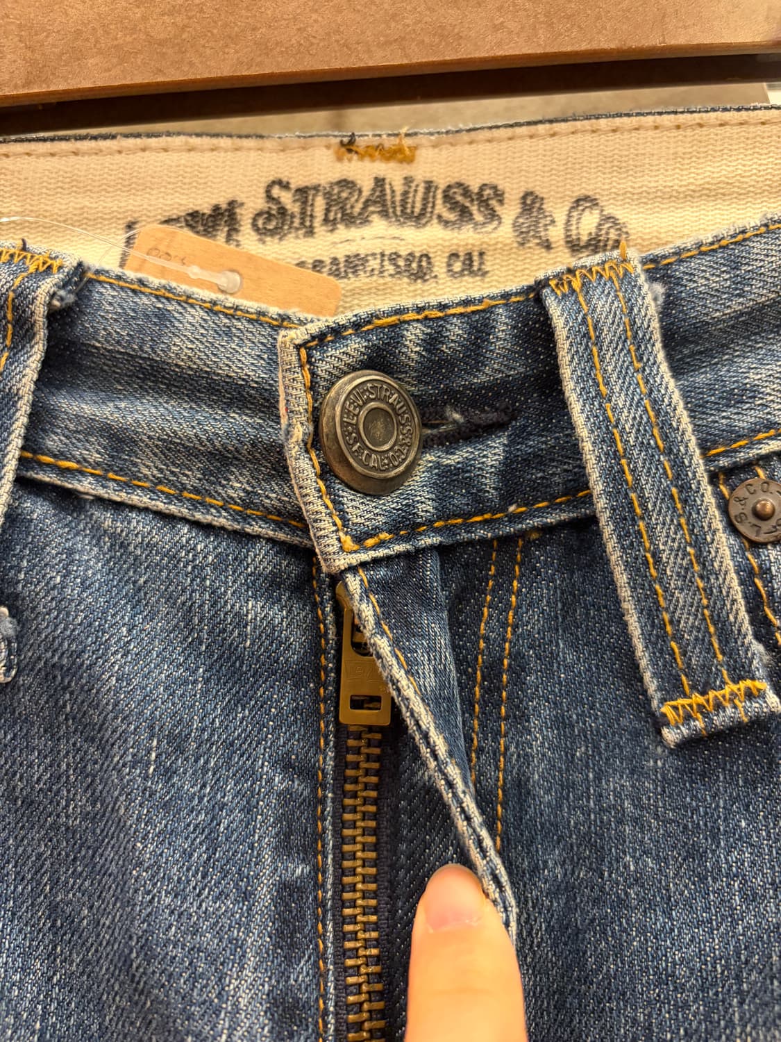 00s Levis 리바이스 519 데님 팬츠 (32inch) 상품이미지3