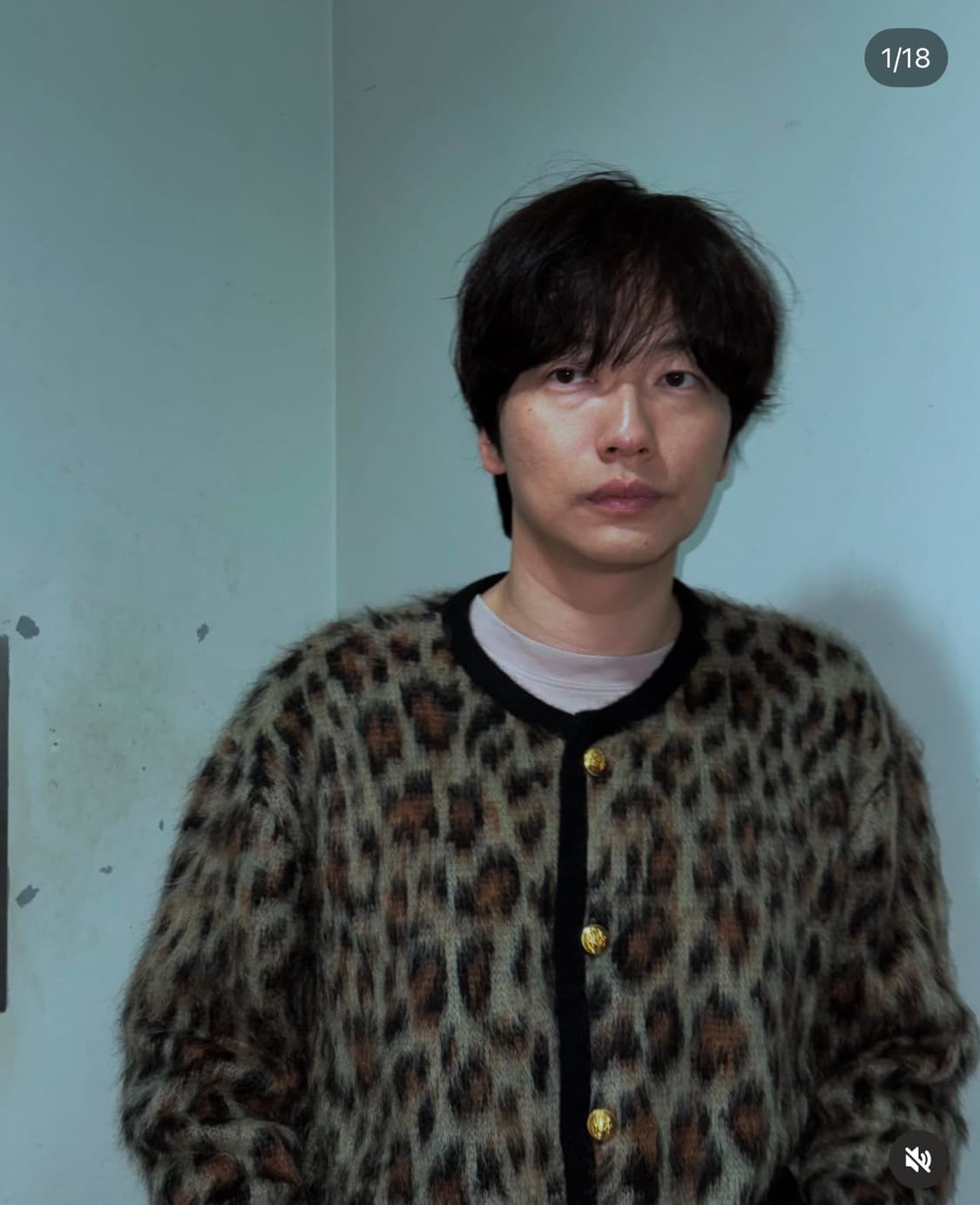 [박보검님 착용] 셀린느 24fw 레오파드 모헤어 가디건 상품이미지2
