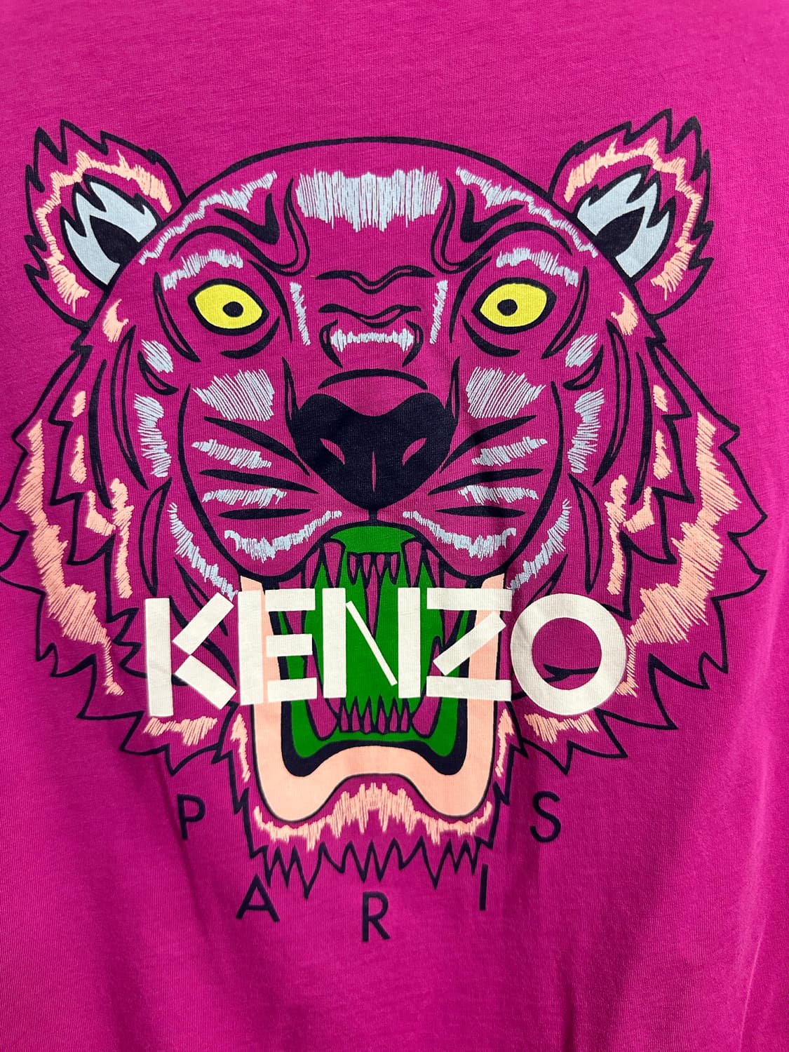 겐조 핑크 타이거 반팔티 L 상품이미지2