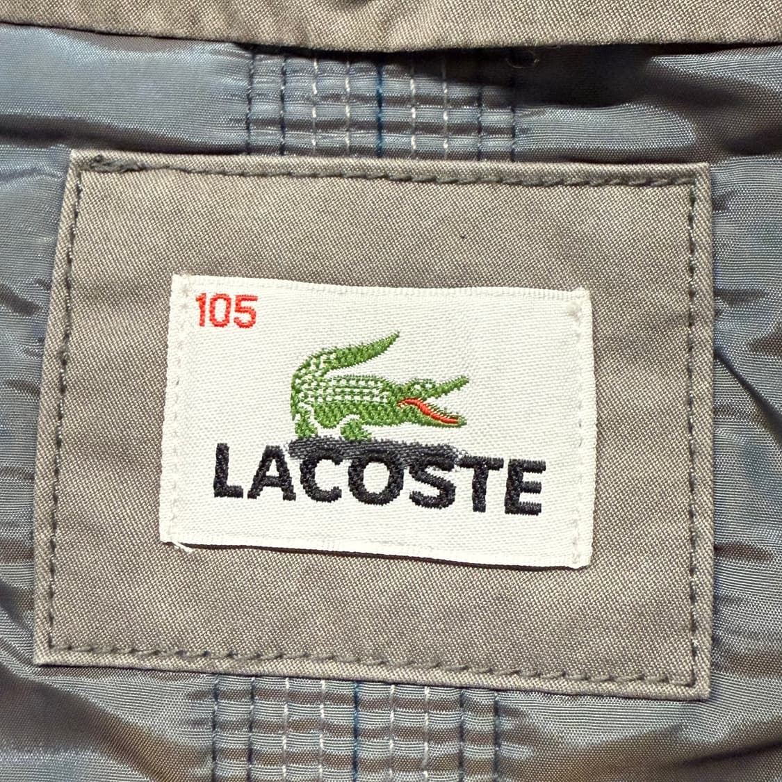 [정품/105] 라코스테 스탠드 카라 점퍼 그레이 b16 상품이미지5