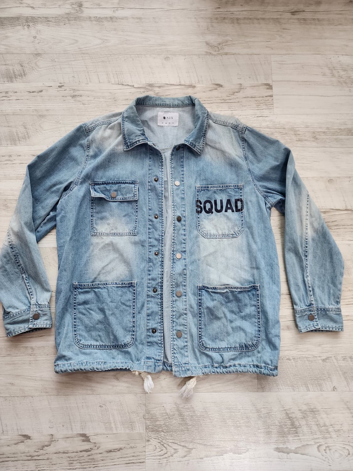 NIX 닉스 데님 초어 자켓 (100~105)사이즈 야상 청자켓 워크자켓 상품이미지1