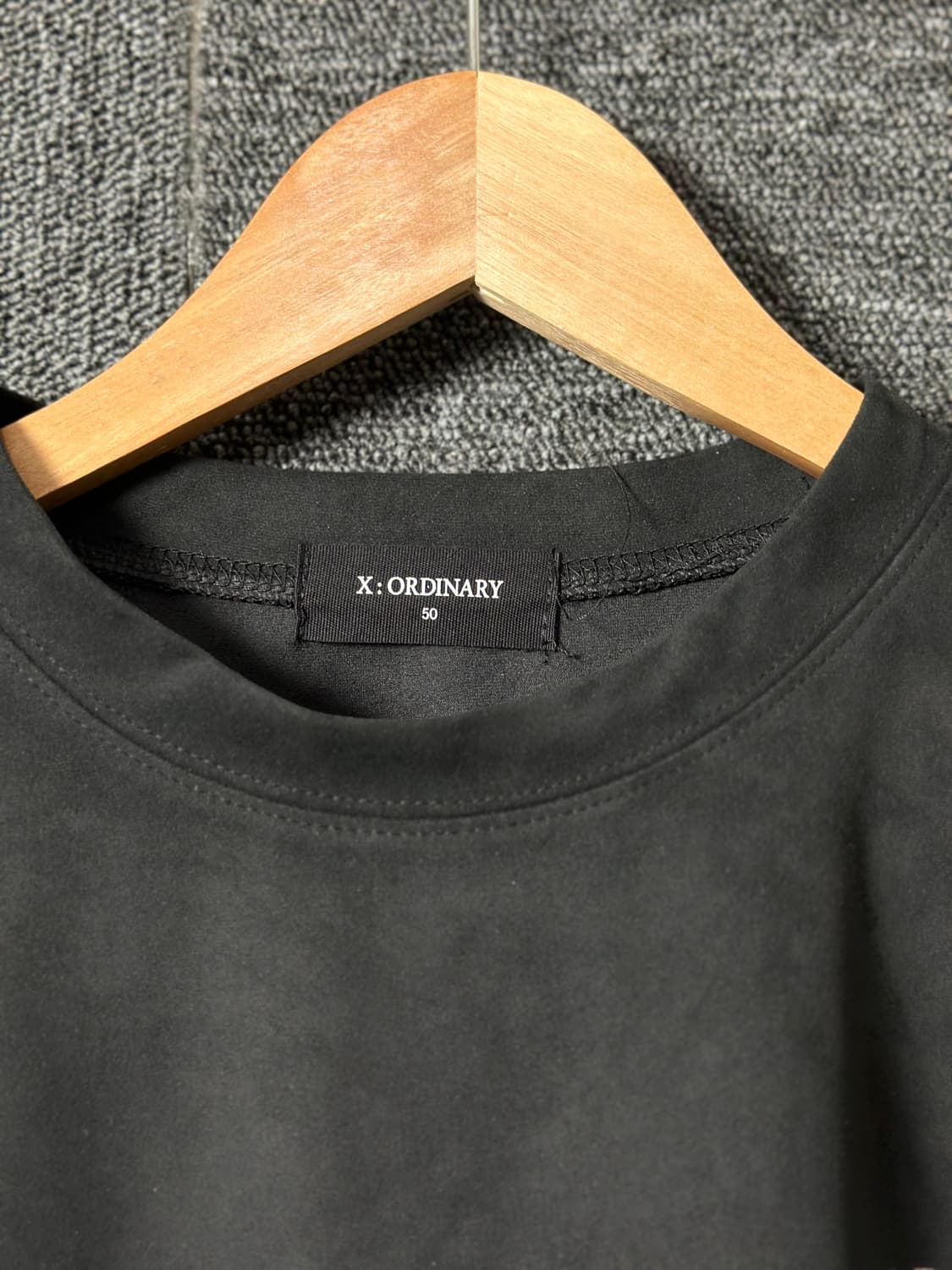 X:ORDINARY 블랙 포켓 반팔티 50 상품이미지4