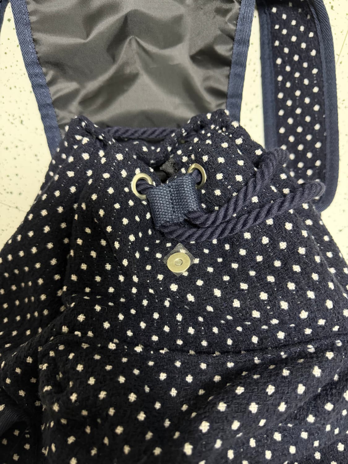 [새상품] 더콜디스트모먼트 starfish dot 백팩 상품이미지6