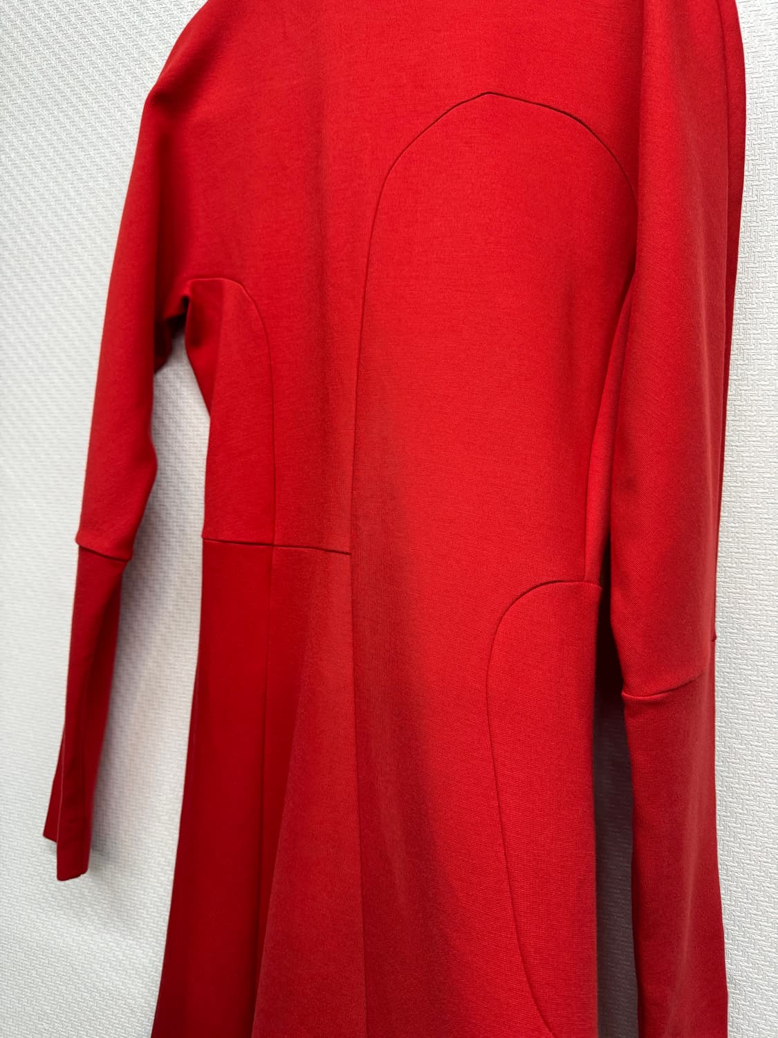 새상품 COS 코스 레드 롱 원피스 32(44) 상품이미지2