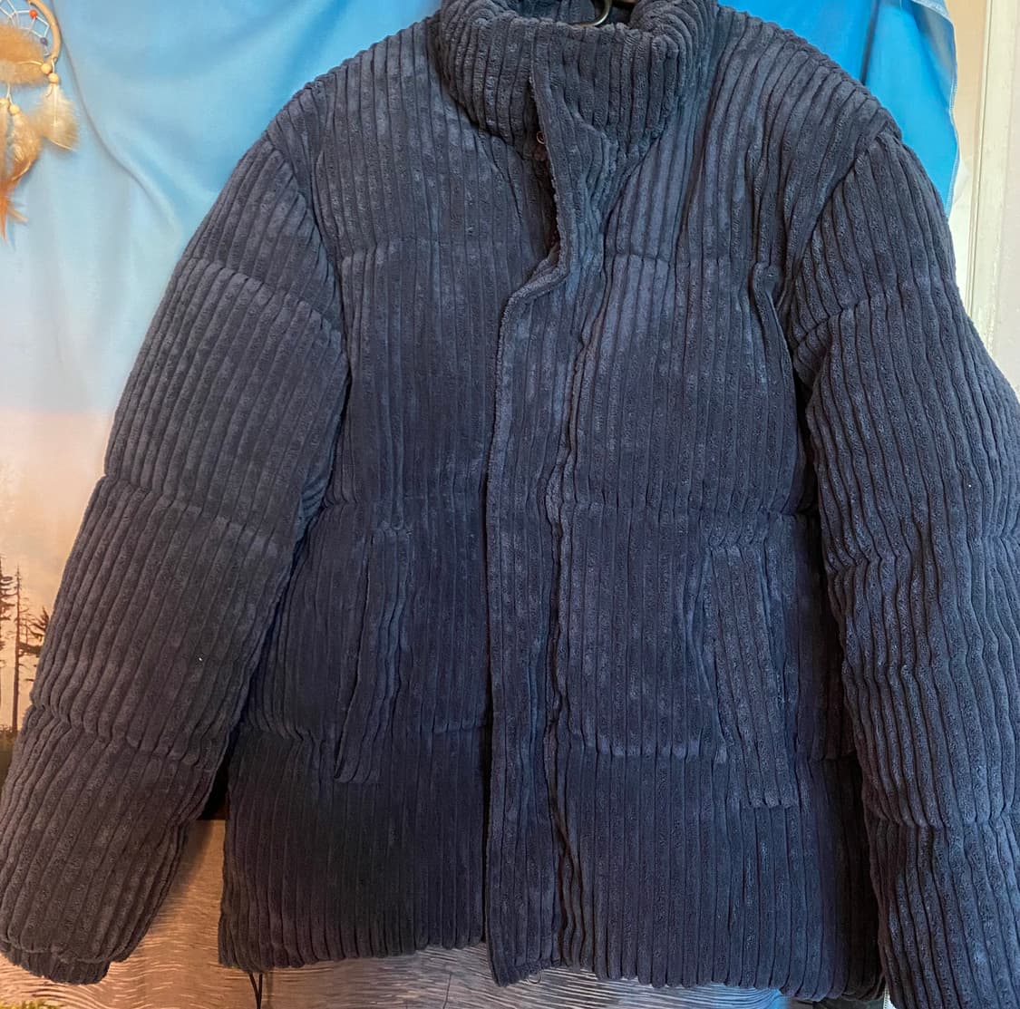 자라 코듀로이 패딩 L 상품이미지6