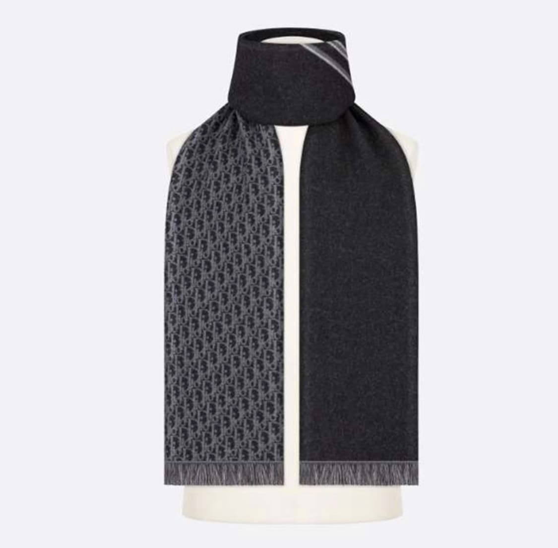 디올 오블리크 머플러 스카프 목도리 18E0005A0479 C9 88 D 상품이미지2