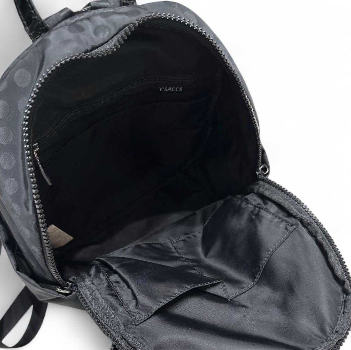 요지 야마모토 Y'SACCS 닷 패턴 나일론 백팩 상품이미지8