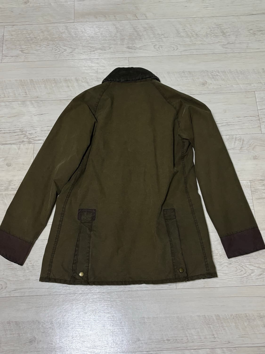 빈티지 barbour 왁스 자켓 여자 상품이미지2