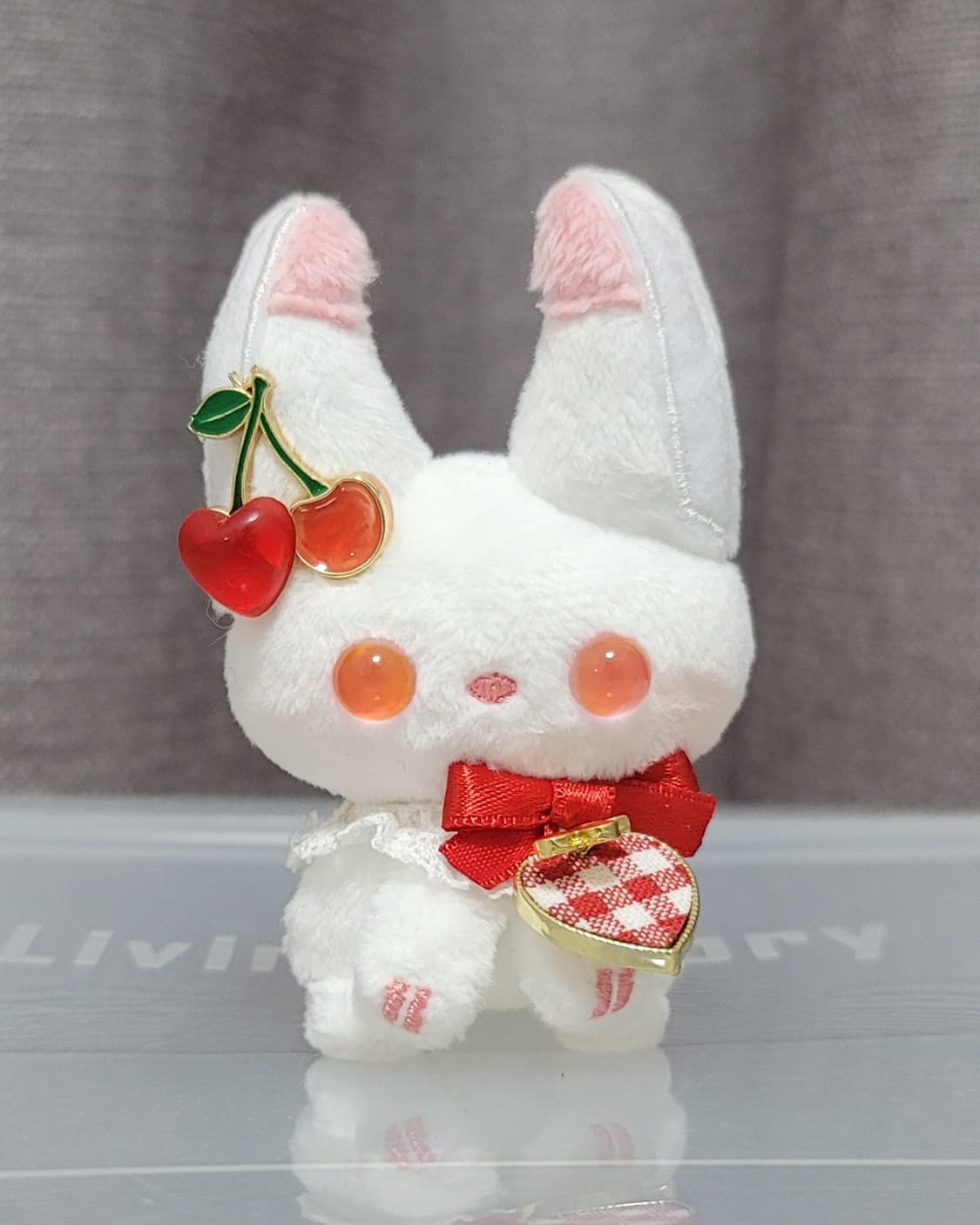 소소한 인형공방 체리 여우 인형(하자) 8cm 핸드메이드 솜인형 상품이미지1