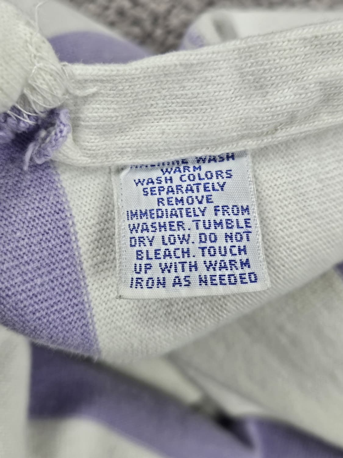 90's USA 폴로랄프로렌 스트라이프 럭비 티셔츠 ( M )/ 9953 상품이미지9