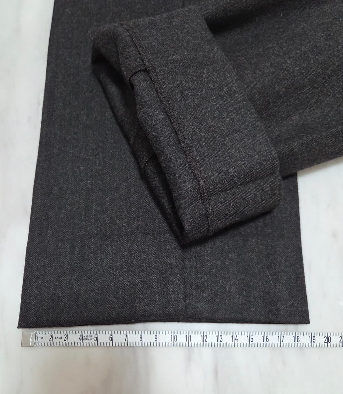 솔리드옴므 모직 슬랙스 상품이미지6