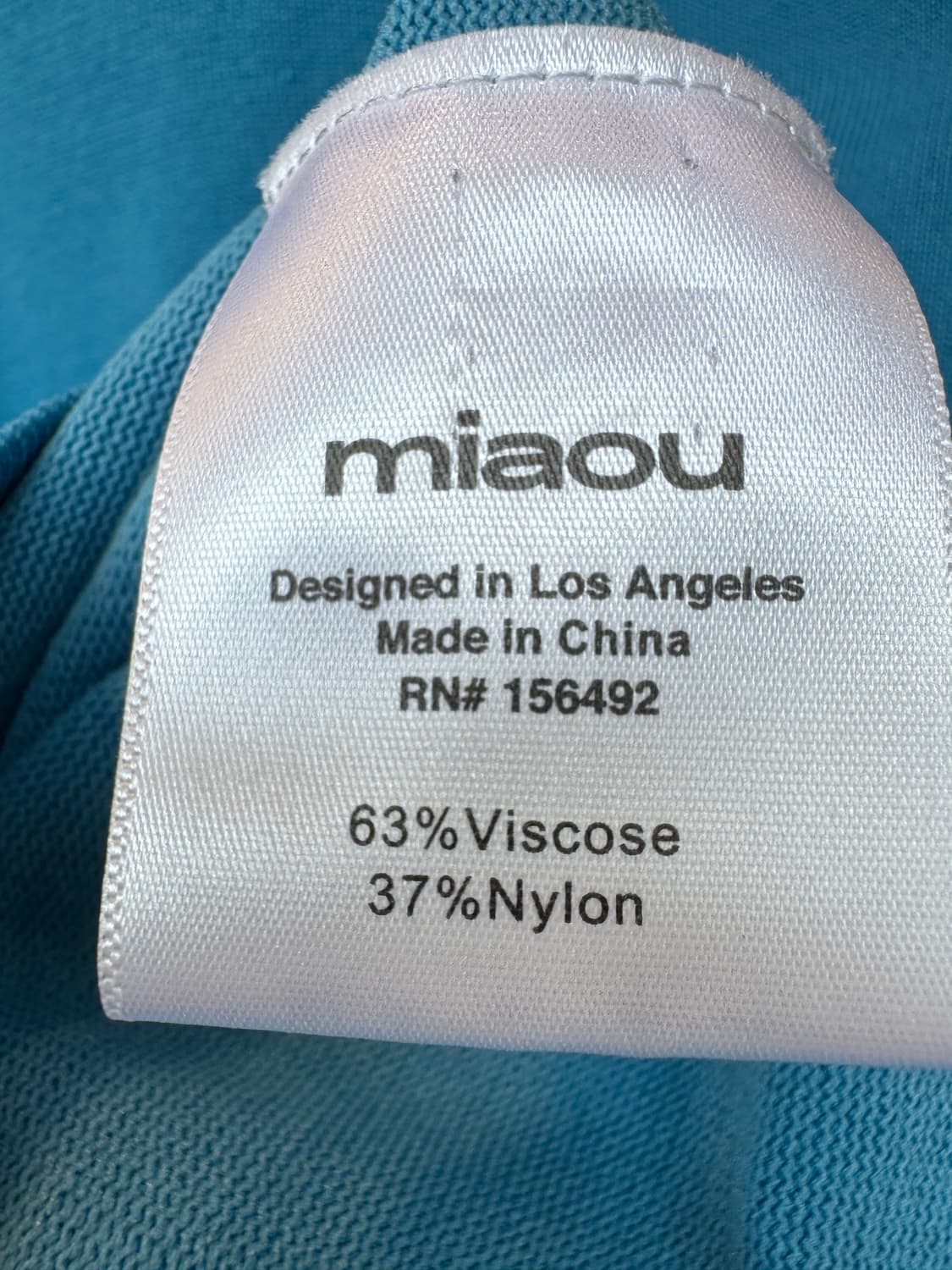 새상품 컨디션 Miaou 블루 슬립 원피스 S(44,55가능) 상품이미지3