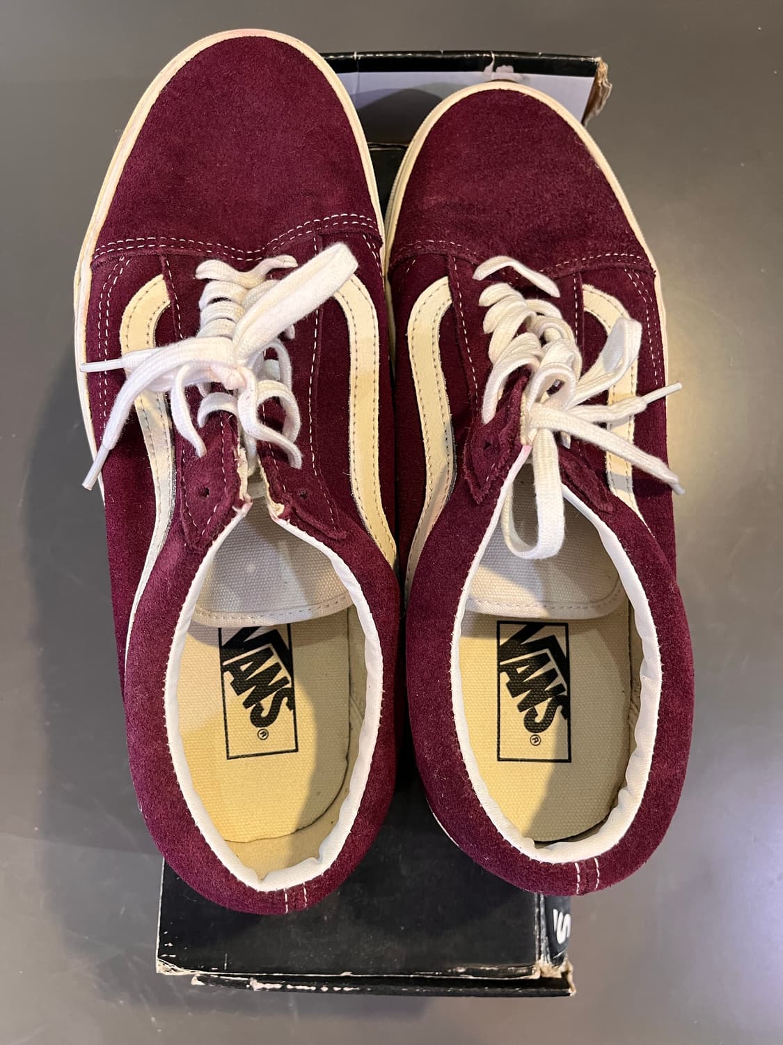 반스 올드스쿨 빈티지 그레이프 와인(280mm) 상품이미지7