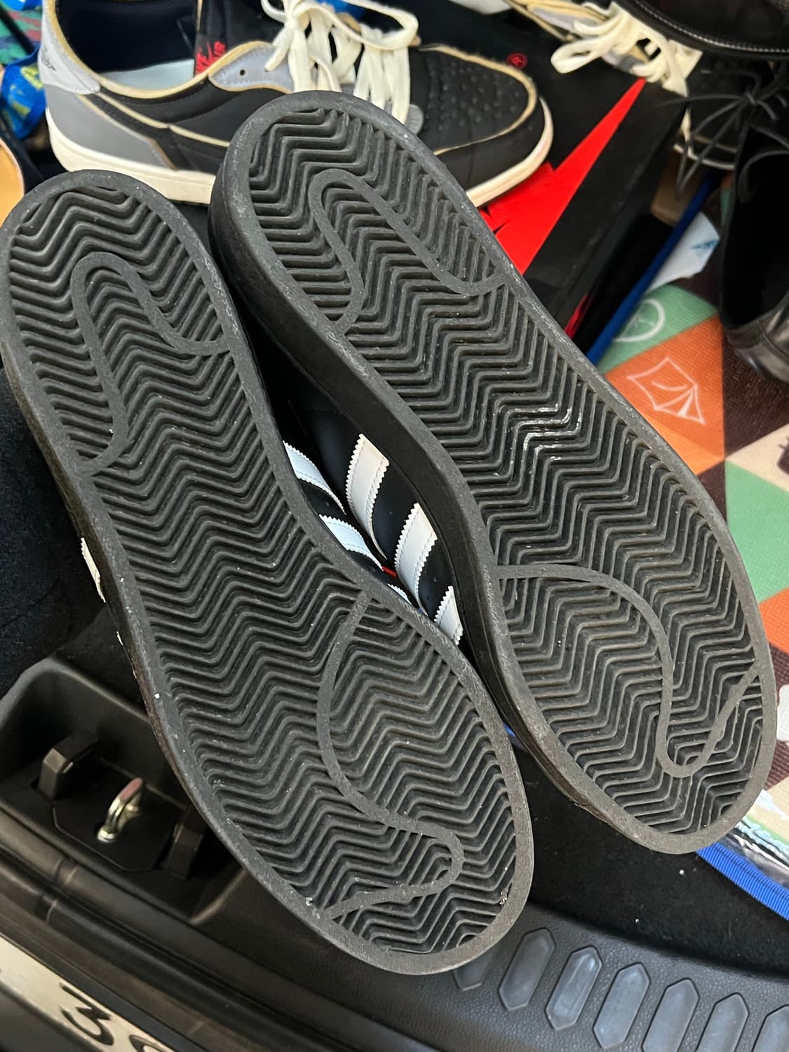 아디다스 슈퍼스타 블랙 285 상품이미지2