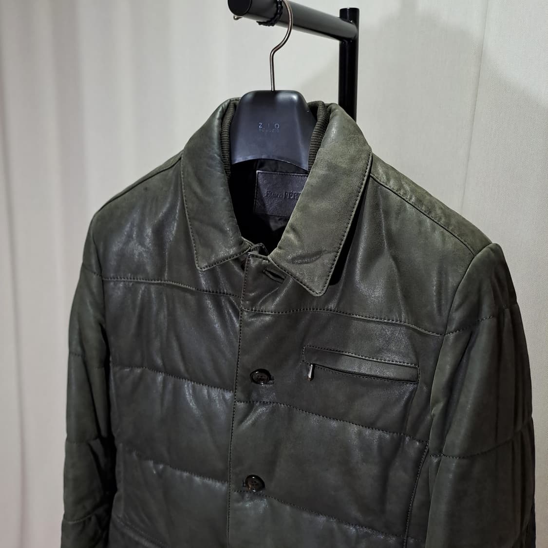 (택포) 프랑코페라로 양가죽 패딩자켓 100 B417 상품이미지2