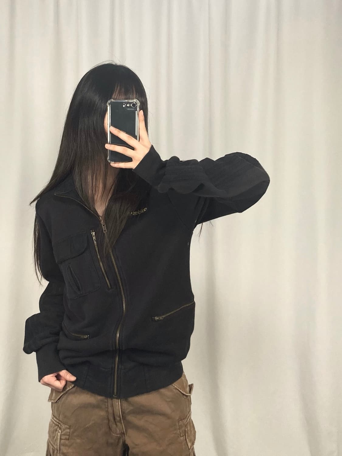 아디다스 구버전 올드스쿨 집업 자켓 상품이미지2