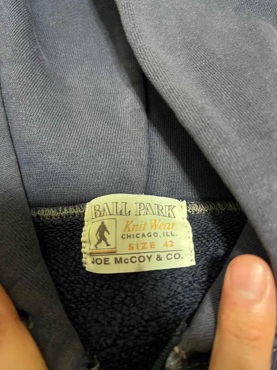 조 맥코이 반집업 후드 42사이즈 상품이미지4