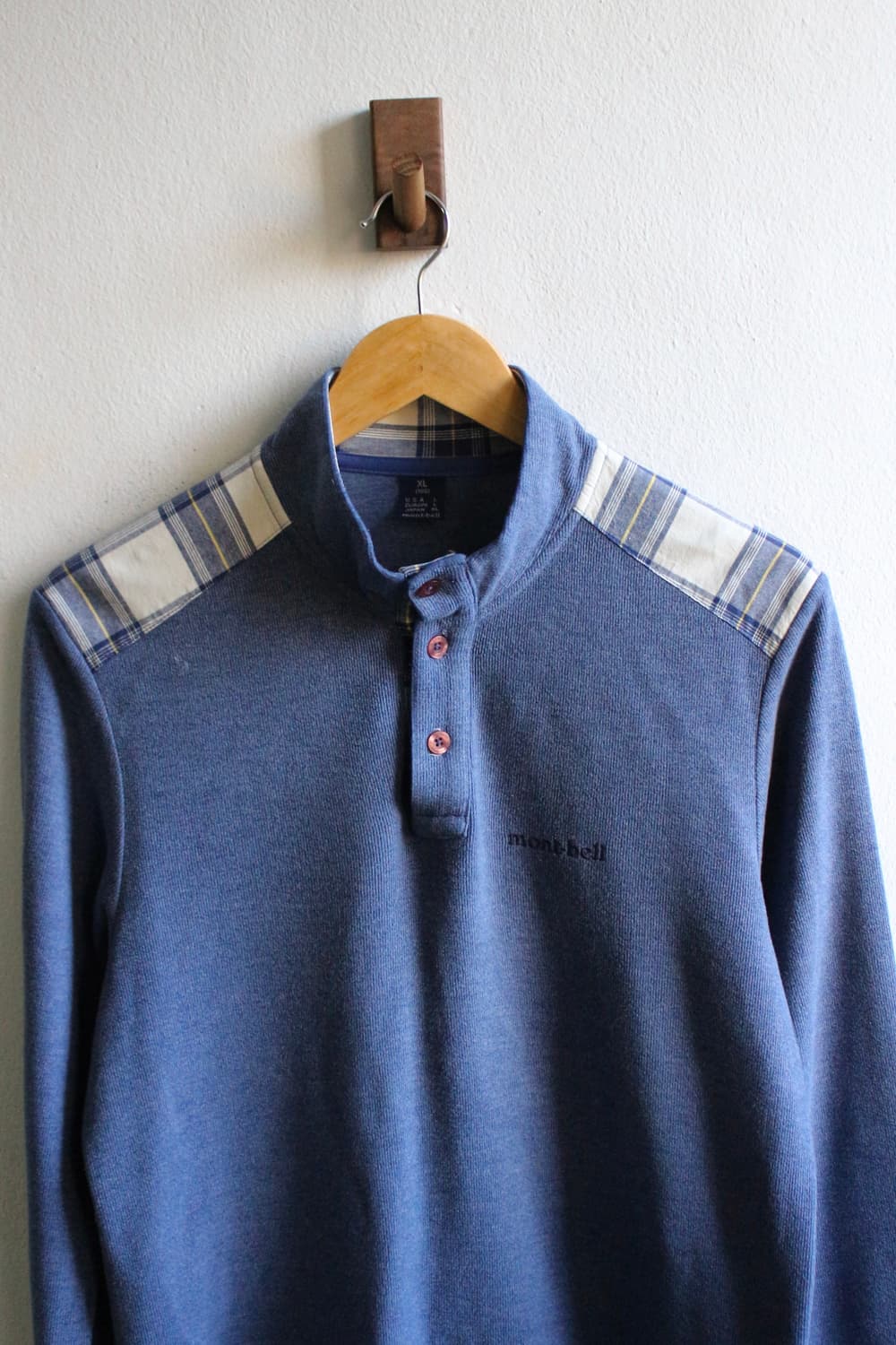 몽벨 1/4 니트 상품이미지3