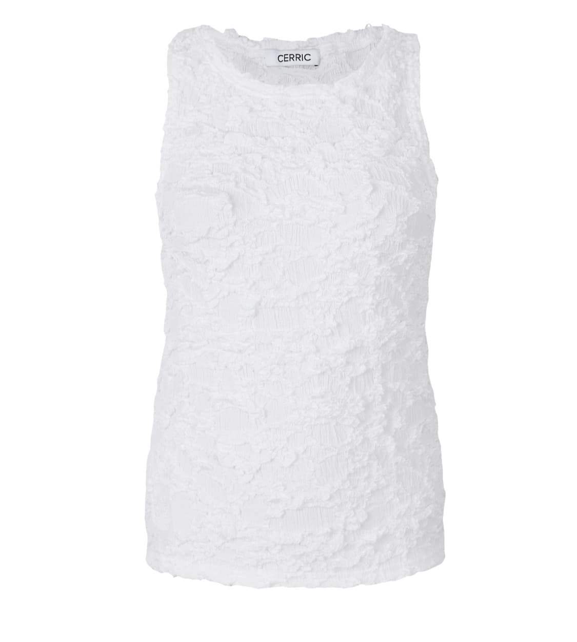 cerric 세릭 화이트 슬리브리스 상품이미지2