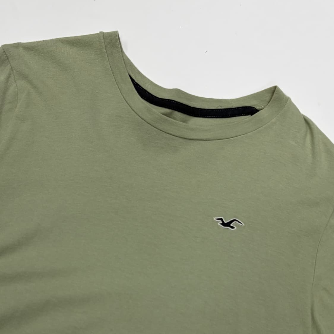 Hollister 홀리스터 올리브 반팔티 S 상품이미지3