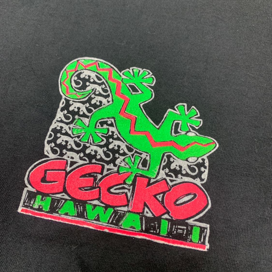 M/USA]Gecko Hawaii 게코 하와이 싱글스티치 90s 에러티 상품이미지4