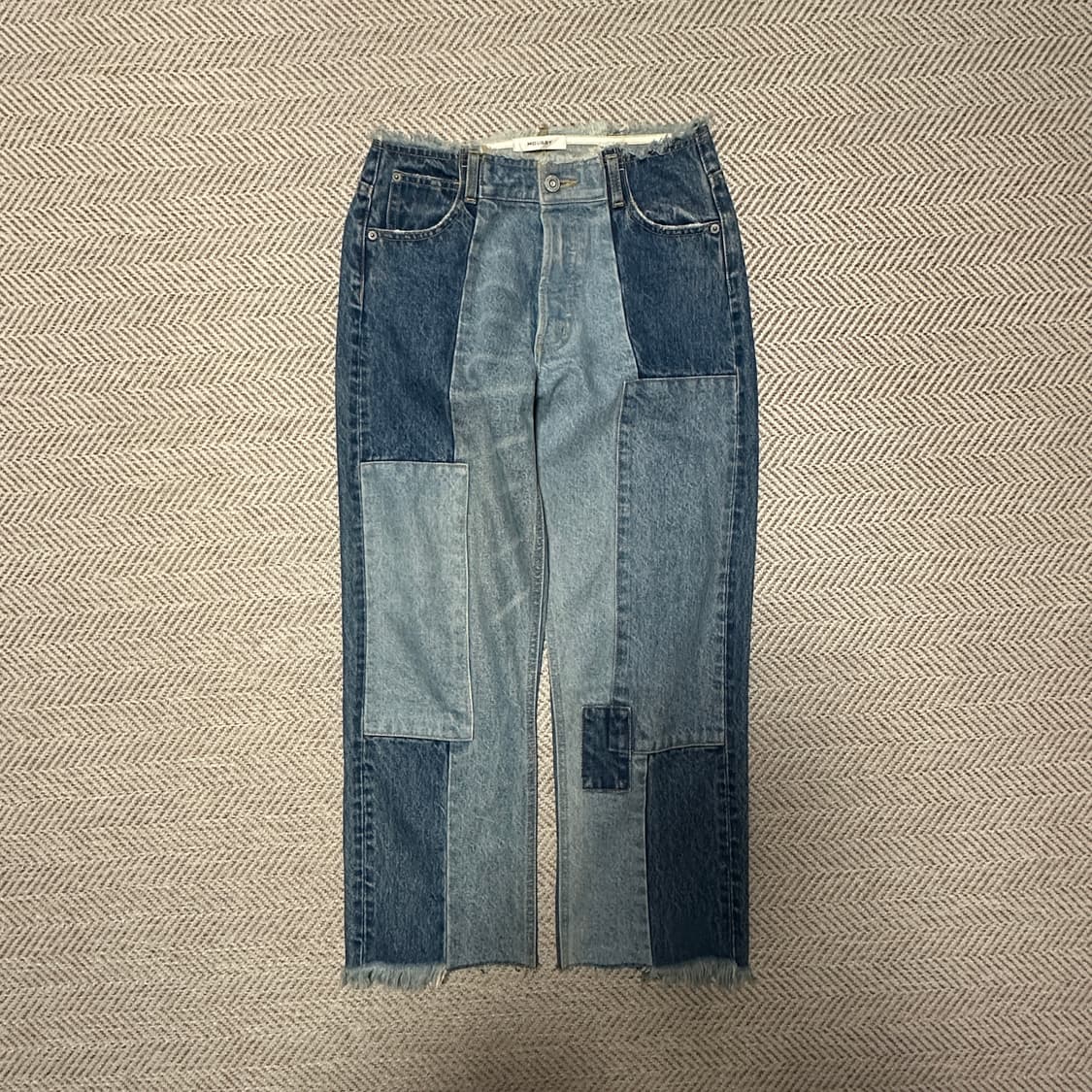 MOUSSY patchwork jeans 상품이미지1