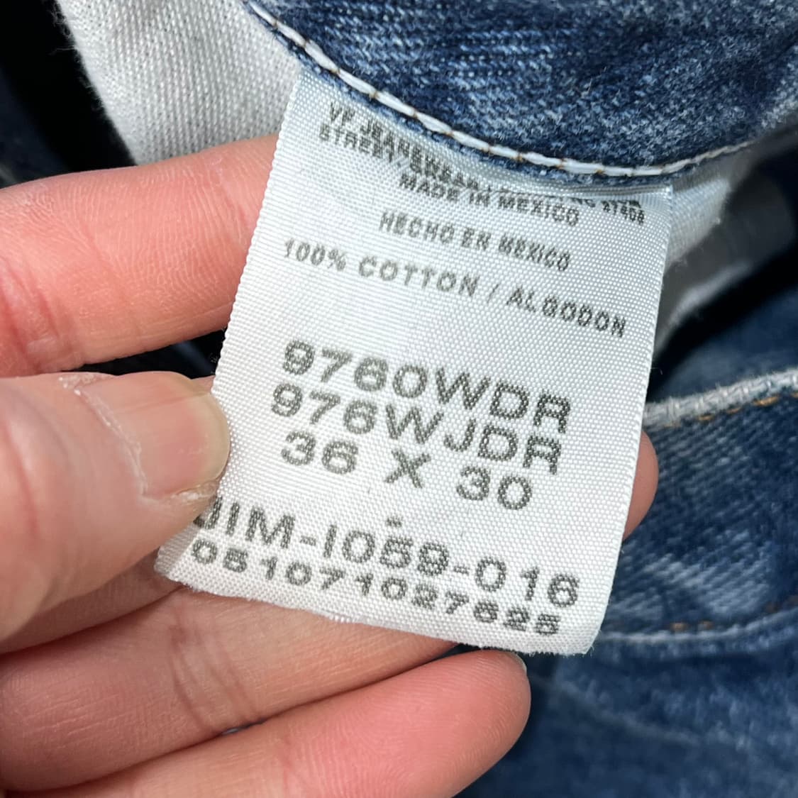 랭글러 워크 데님팬츠 s09640 상품이미지6