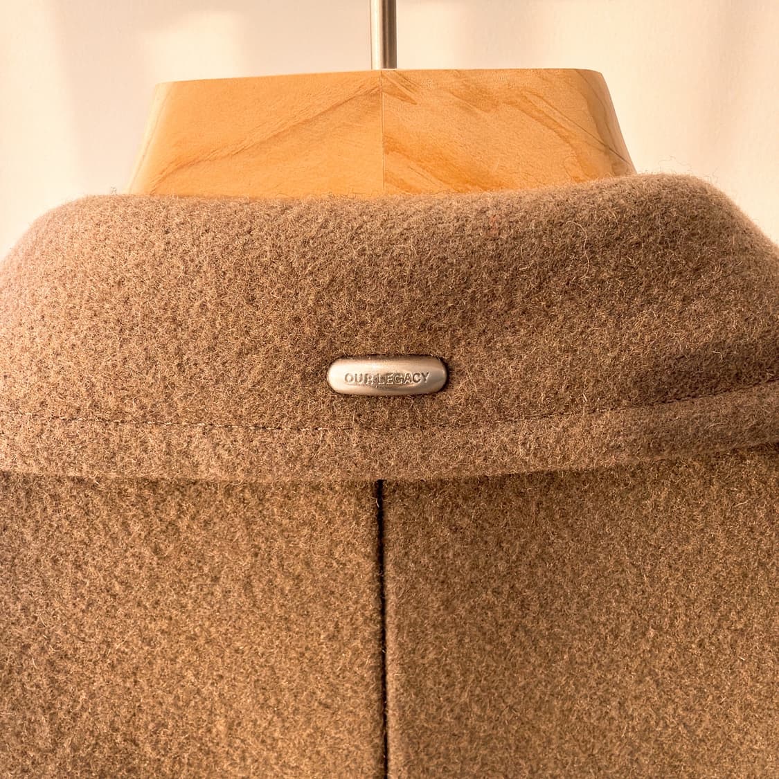 (정품/새상품)아워레가시 남성 배스 울 익스텐디드 웨일 코트 상품이미지4