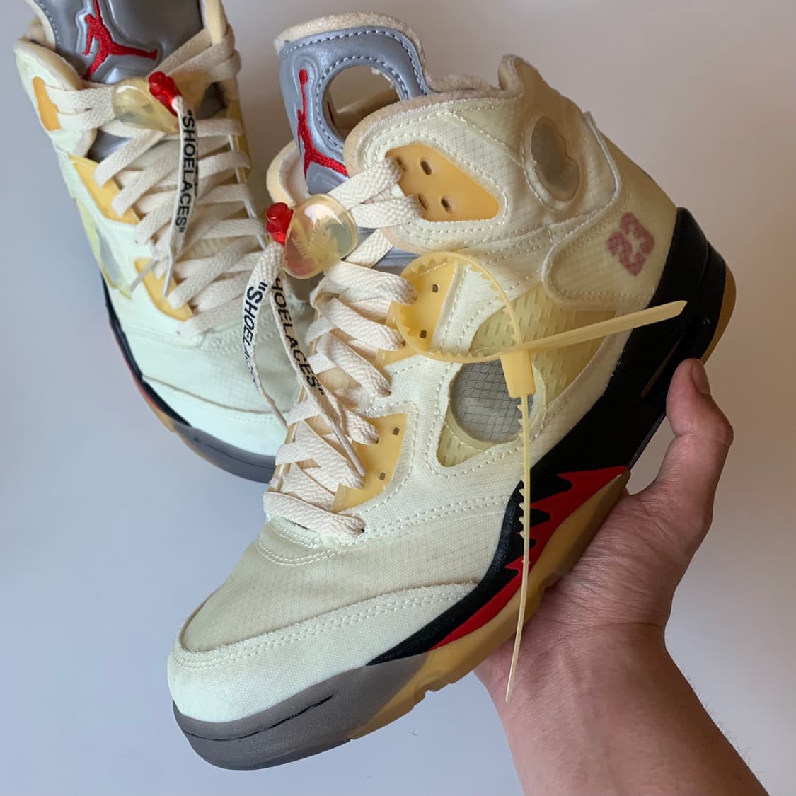 [270] 오프화이트 조던5 파이어레드 상품이미지2