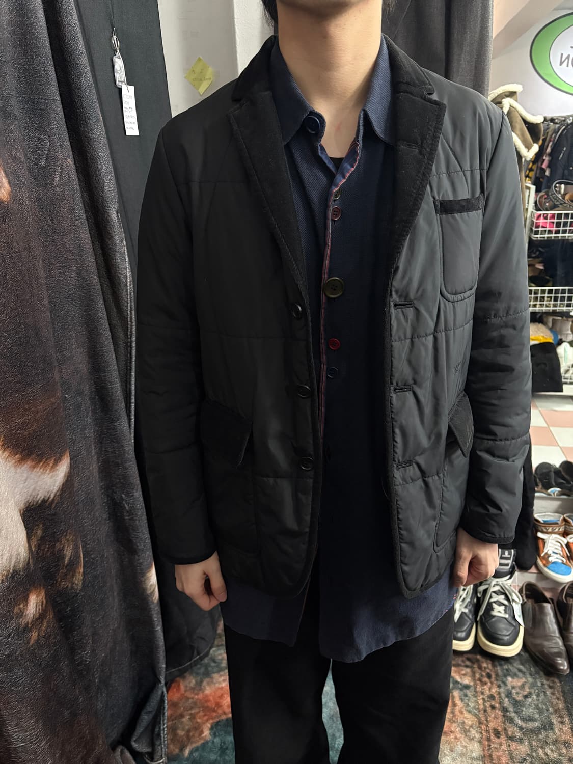 TTF✳️2012 언더커버 UU 패딩블레이져 상품이미지3