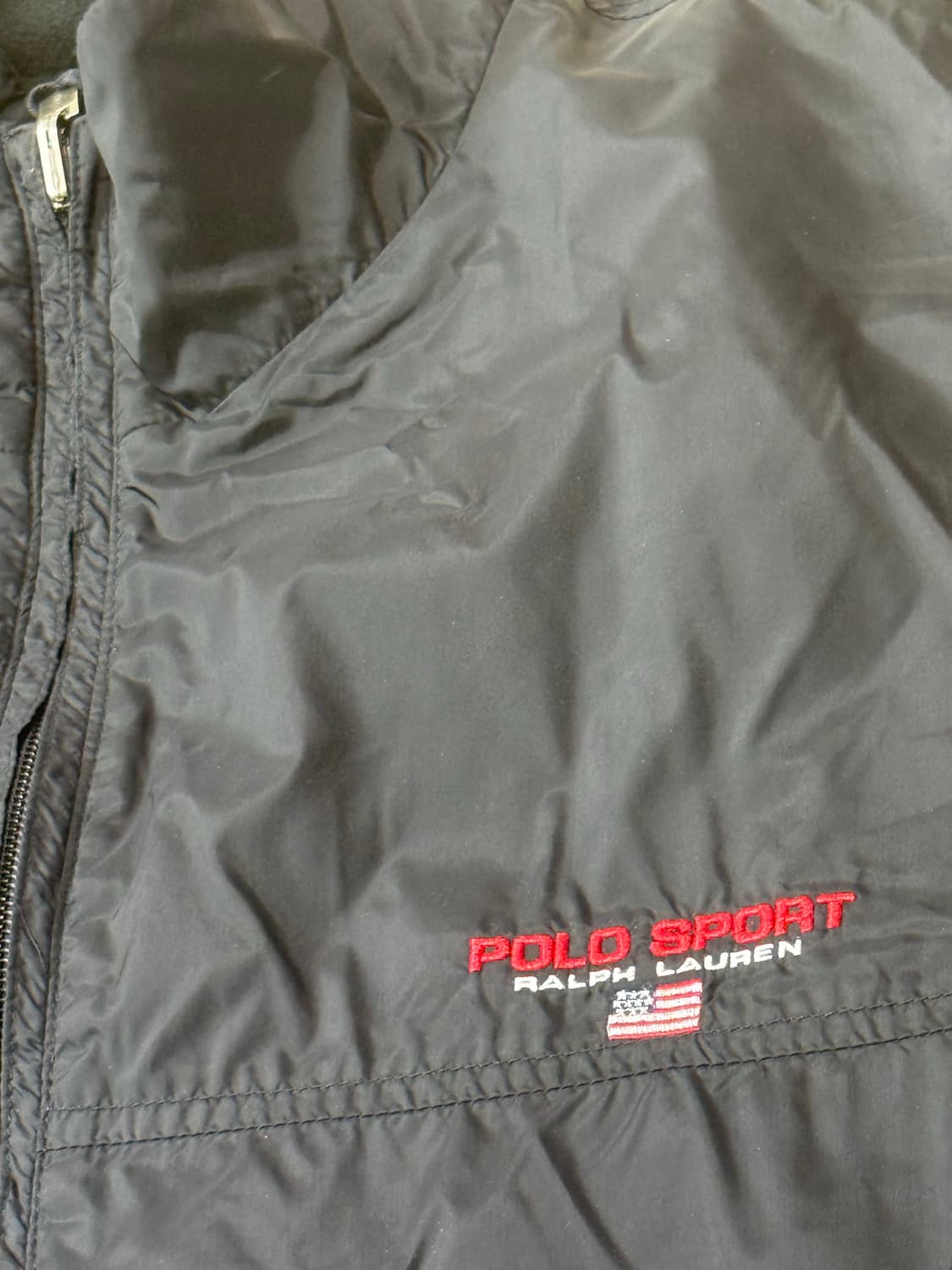 폴로 스포츠 리버시블 플리스 자켓 90s 상품이미지2