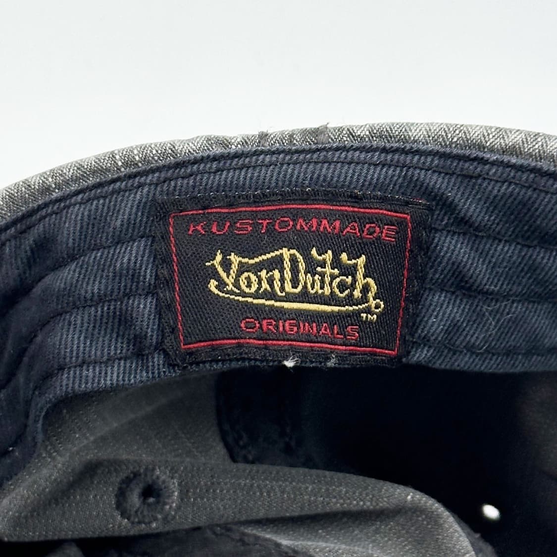 본더치 레트로 차콜 볼캡 모자 상품이미지5