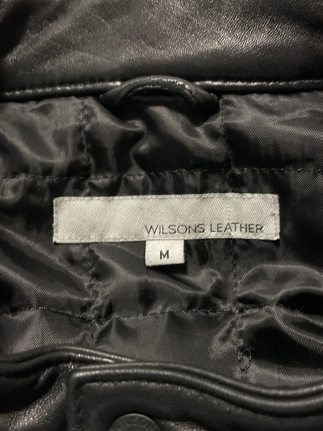 WILLSON 윌슨레더 리얼레더 웨스턴 무드 양가죽 바이커 레더 자켓 상품이미지5