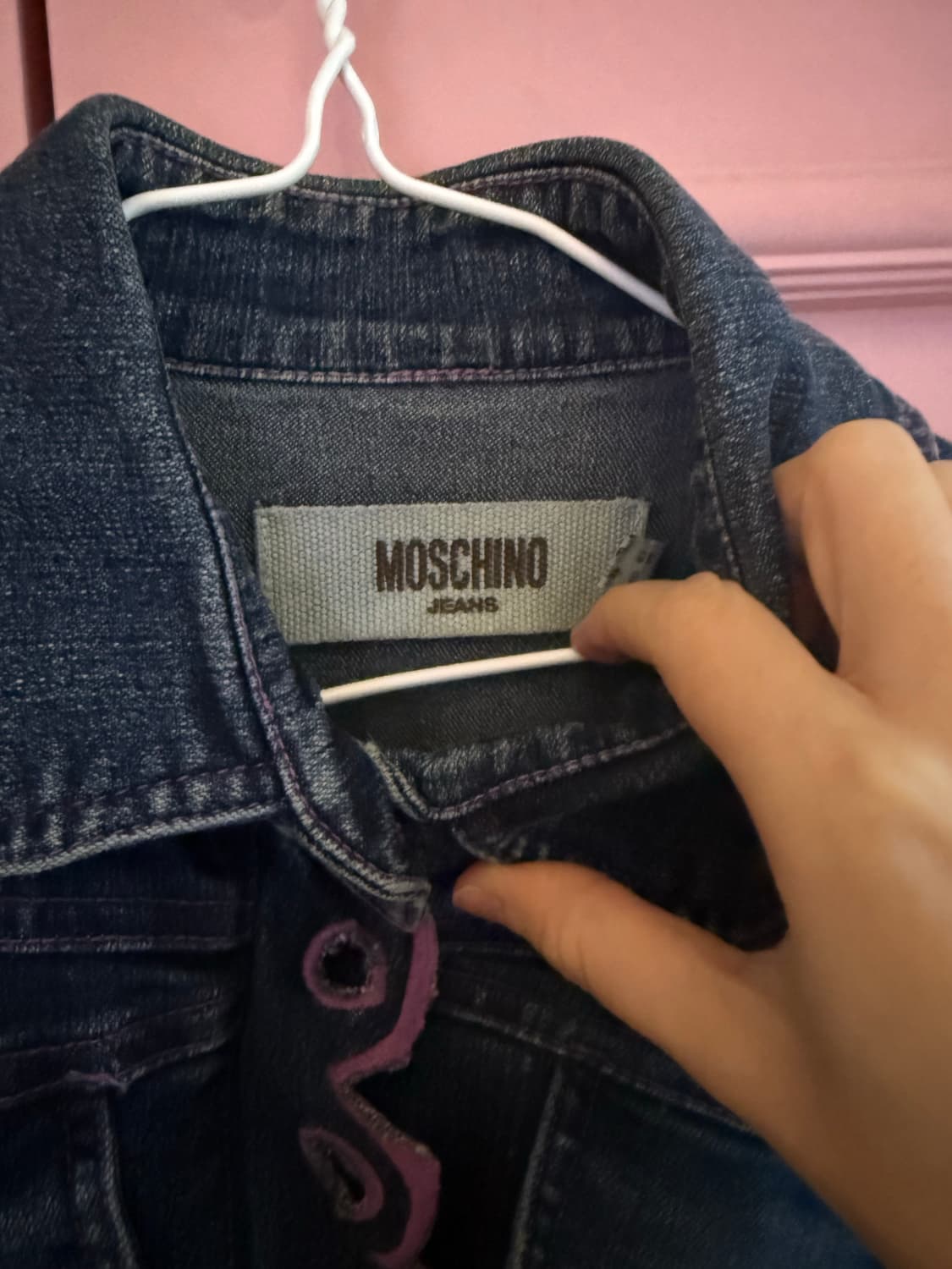 모스키노 진스 자켓/ moschino jeans denim jacket 상품이미지2