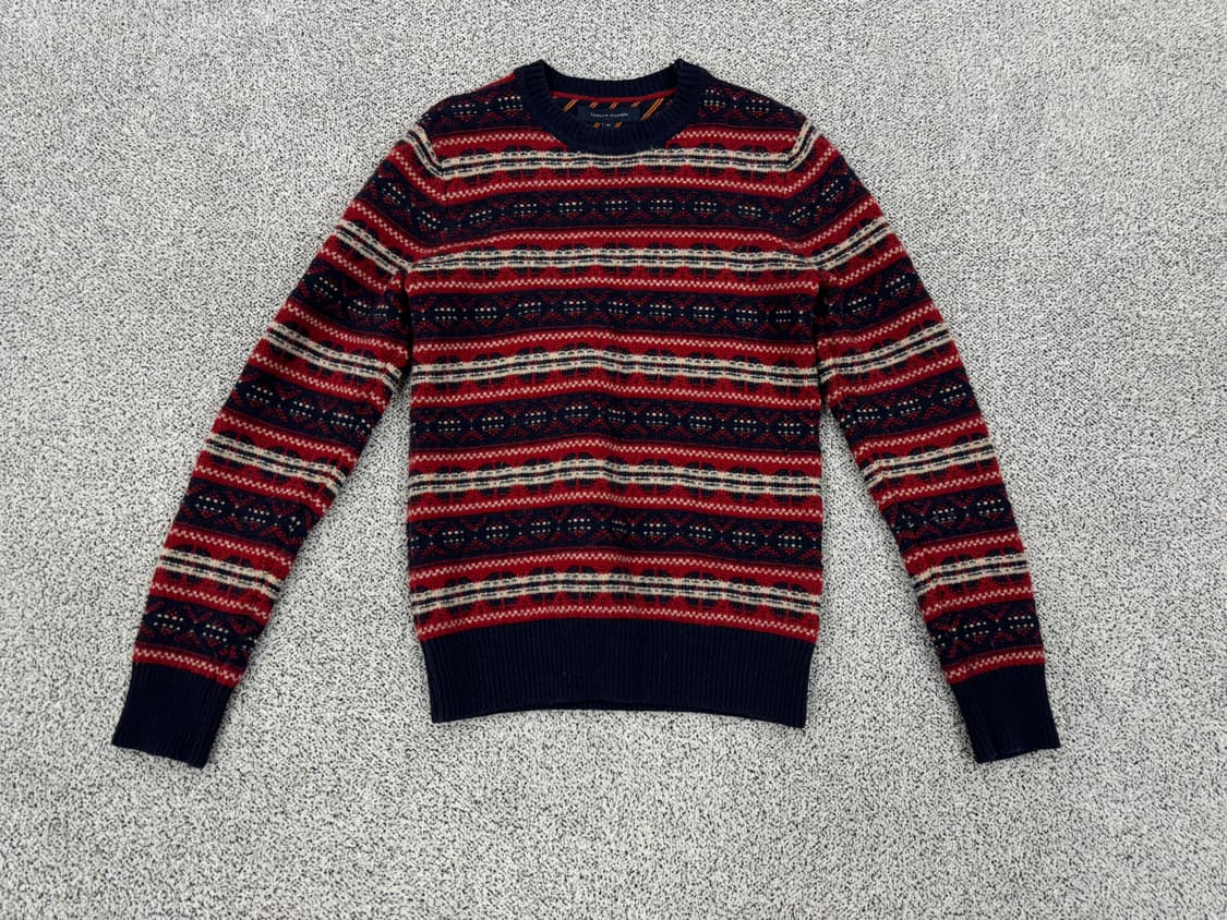 타미힐피거 램스울 크루넥니트 상품이미지1