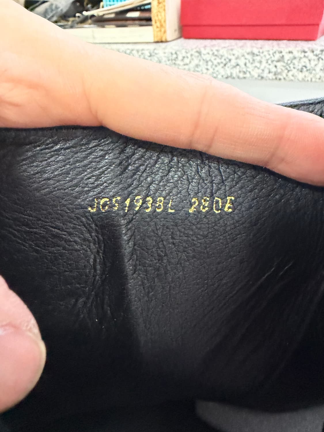 새제품) 조셉트 블랙 가죽 첼시 부츠 280 상품이미지9