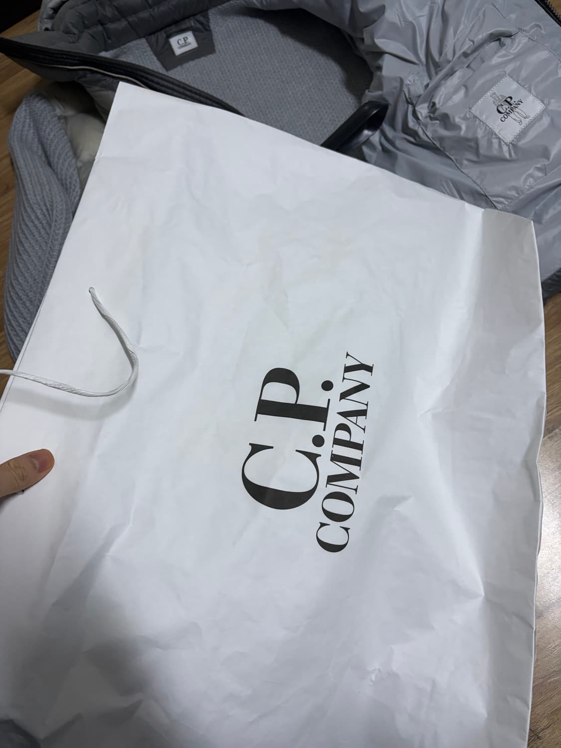 Cp컴퍼니 니트 패딩 코리아 익클 상품이미지8