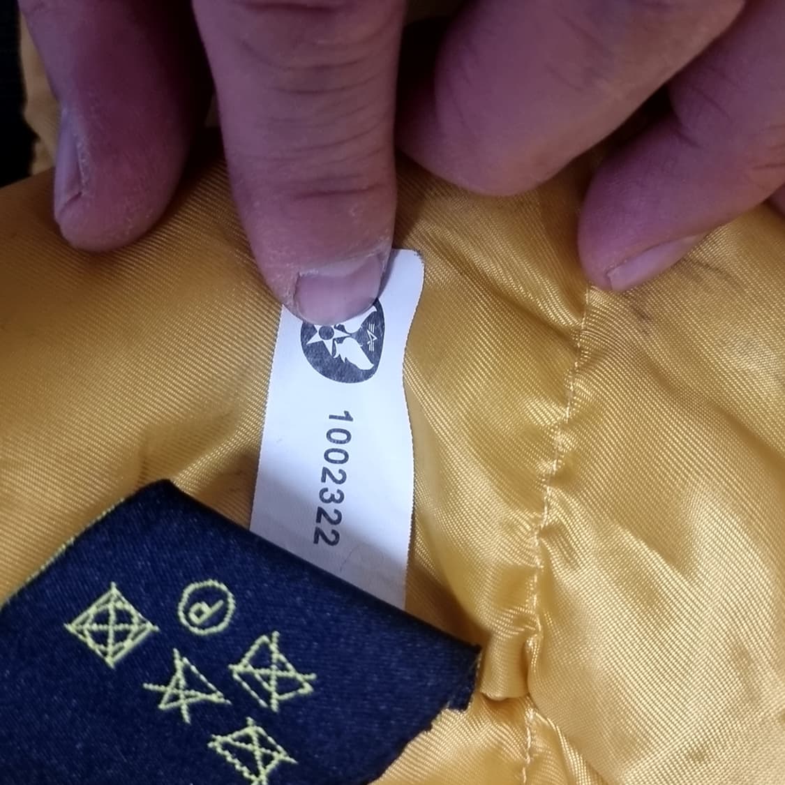 알파인더스트리 b-15 퍼 카키 봄버 자켓(105) 상품이미지6