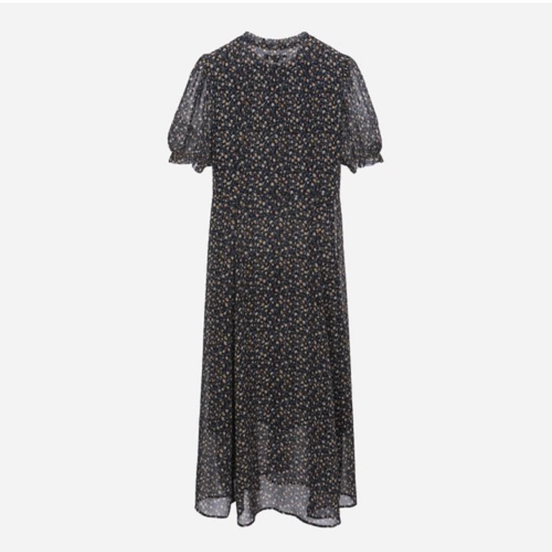 22SS 써스데이아일랜드 패턴 풀오픈 원피스 상품이미지2