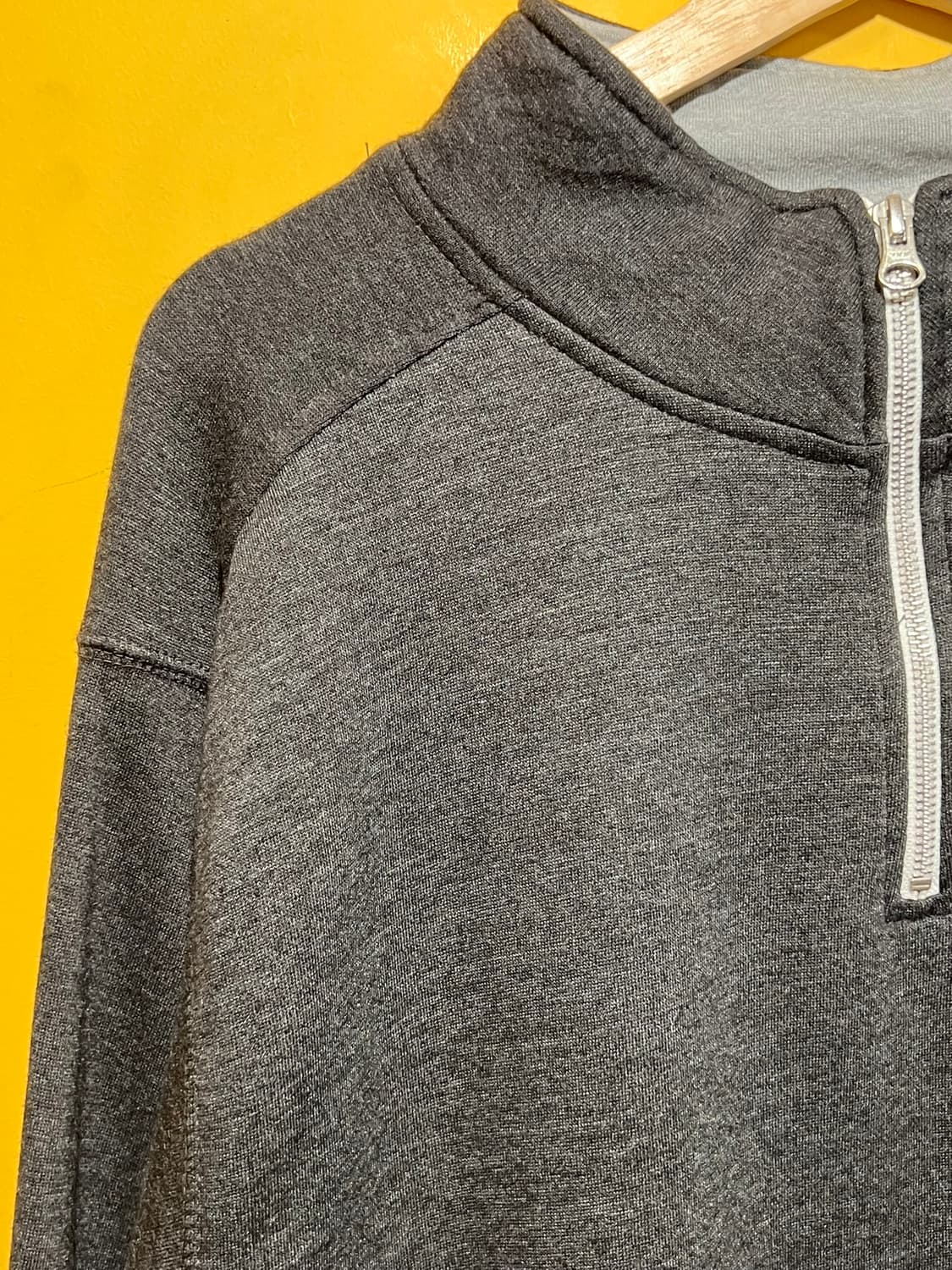 [XL] Pennant 하프집업 아노락 POLICE 맨투맨 상품이미지3