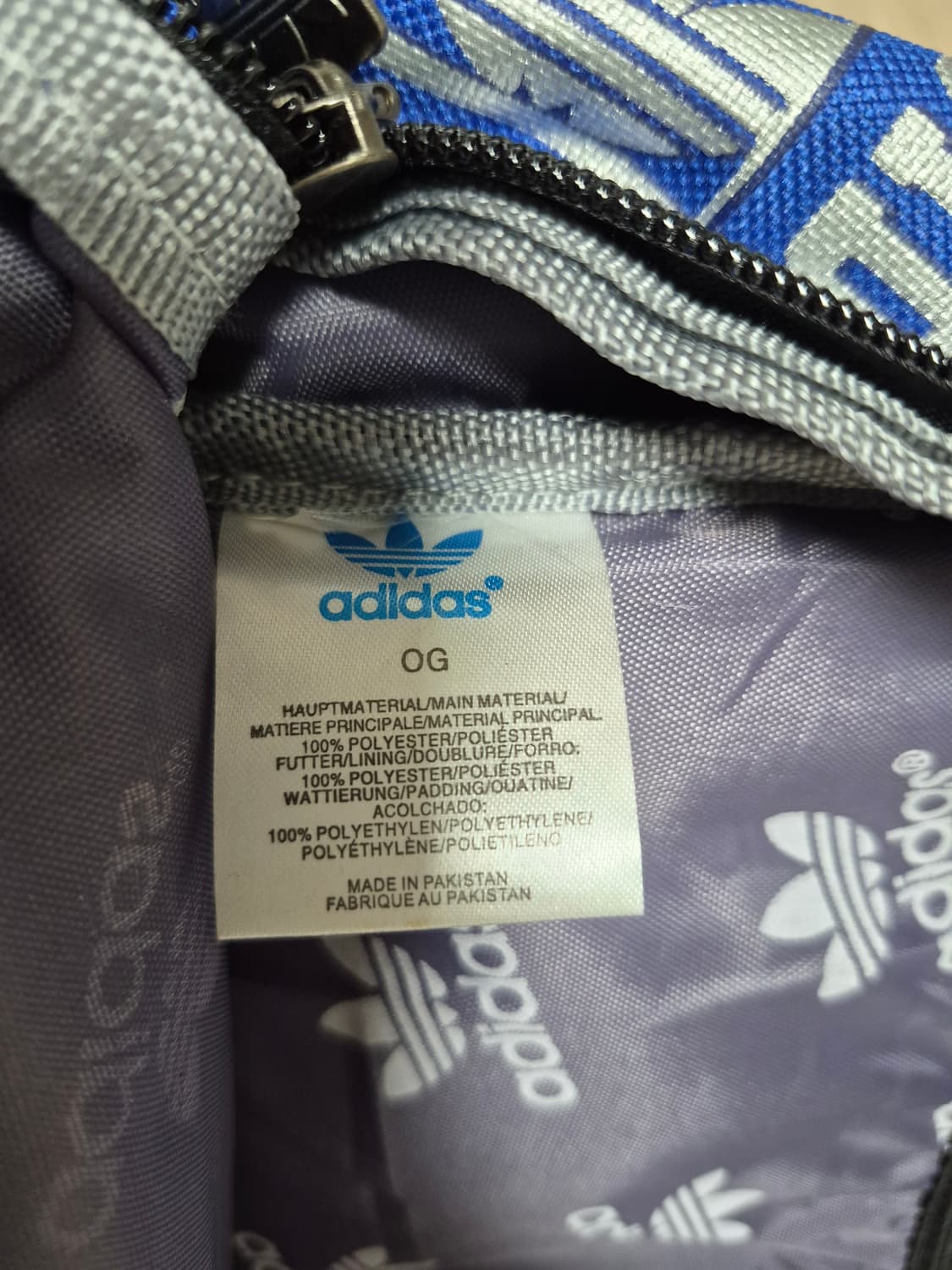 아디다스 오리지널스 03 올오버 백팩 블루 희귀템 상품이미지5