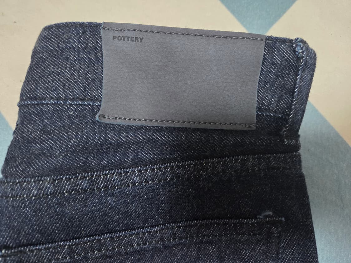 포터리 우먼 세미 부츠컷 데님 0 상품이미지10