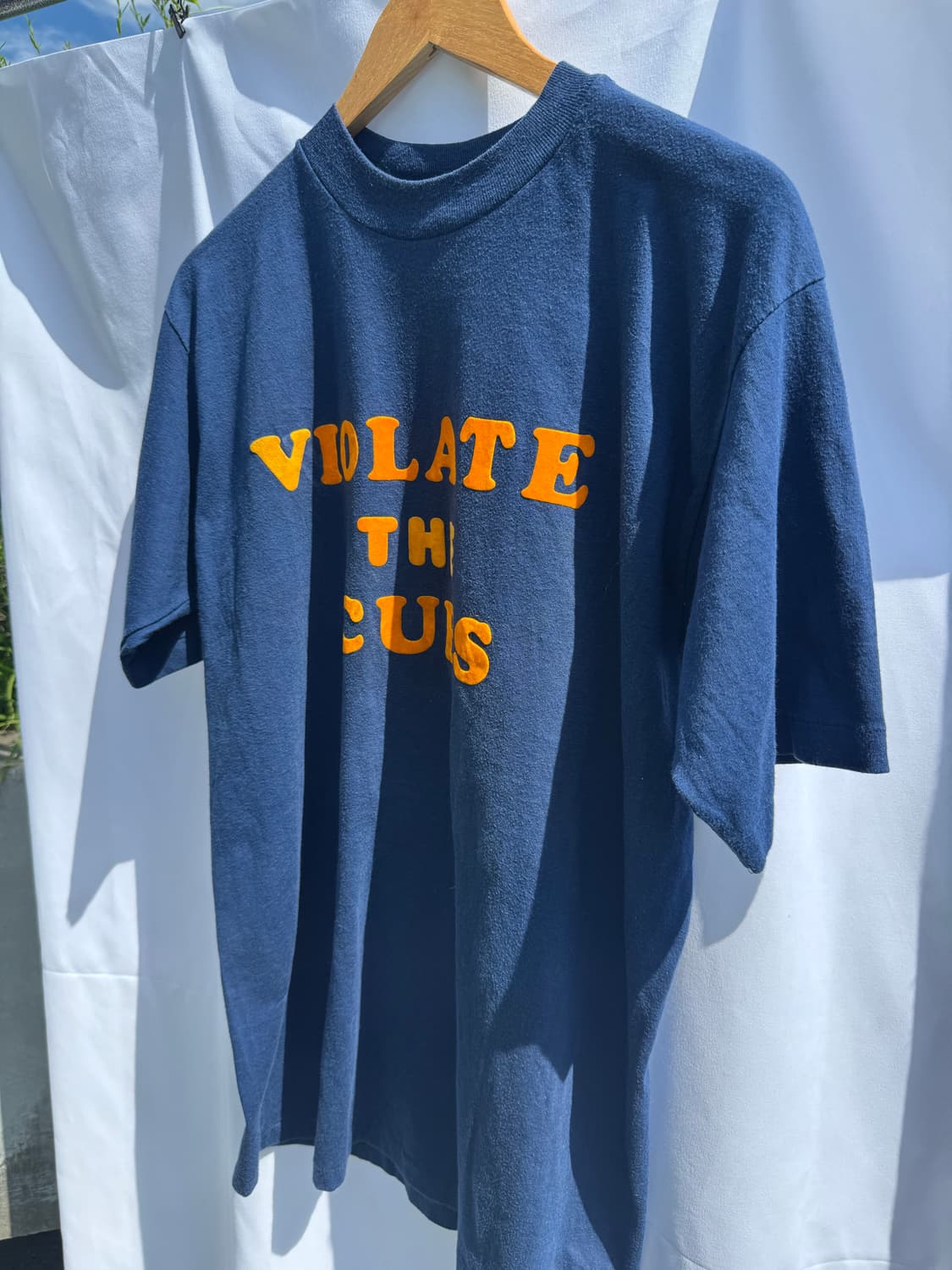 90s USA VIOLATE THE CUBS 빈티지 티 L 상품이미지8