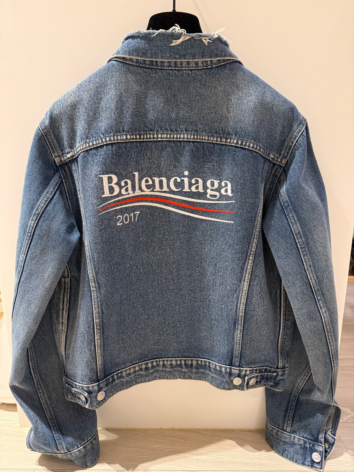 발렌시아가 웨으브로고 창자켓 46 상품이미지1