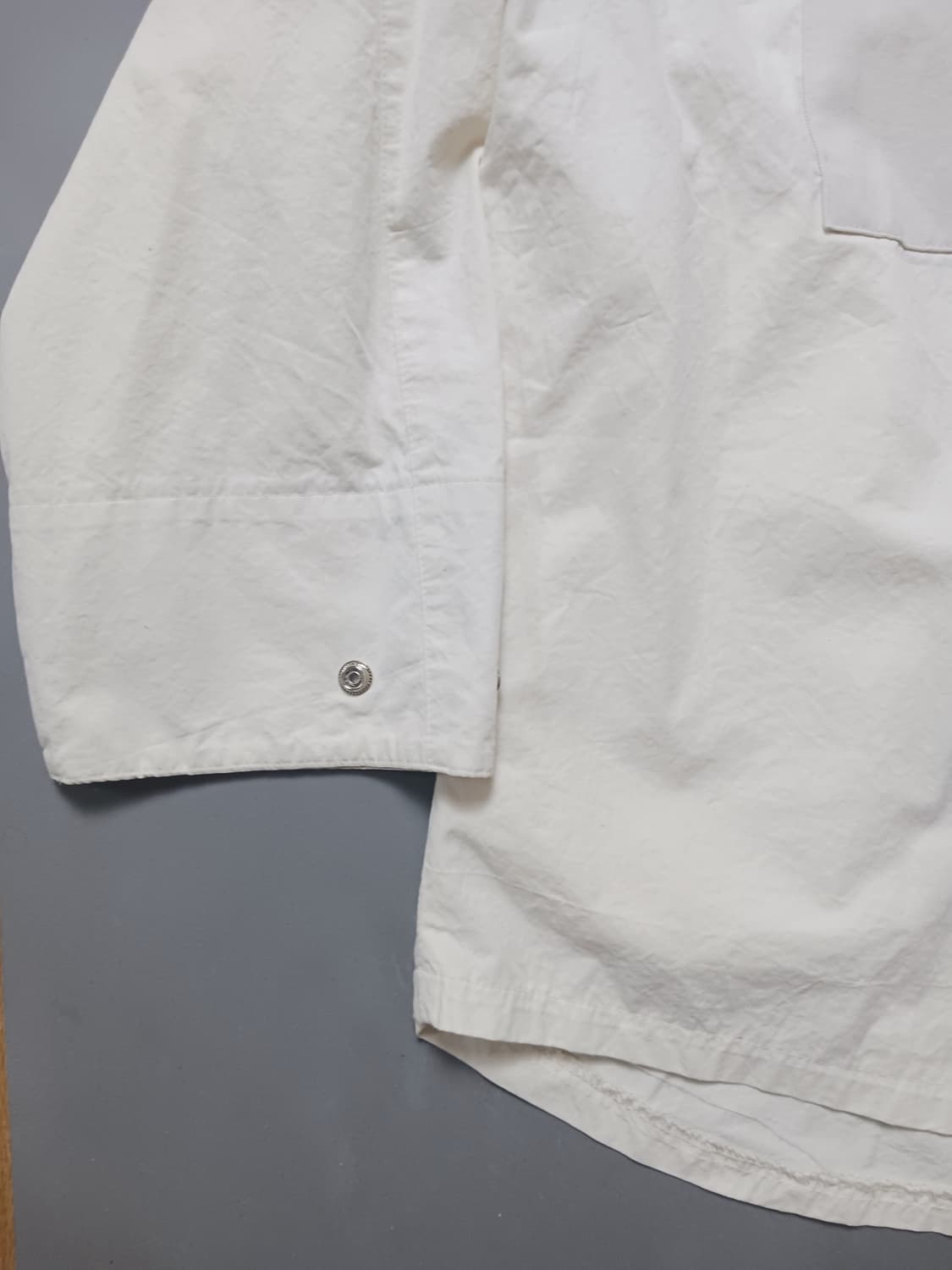 [프리] 스타일엠 투톤 셔츠형 자켓 오버핏 상품이미지4