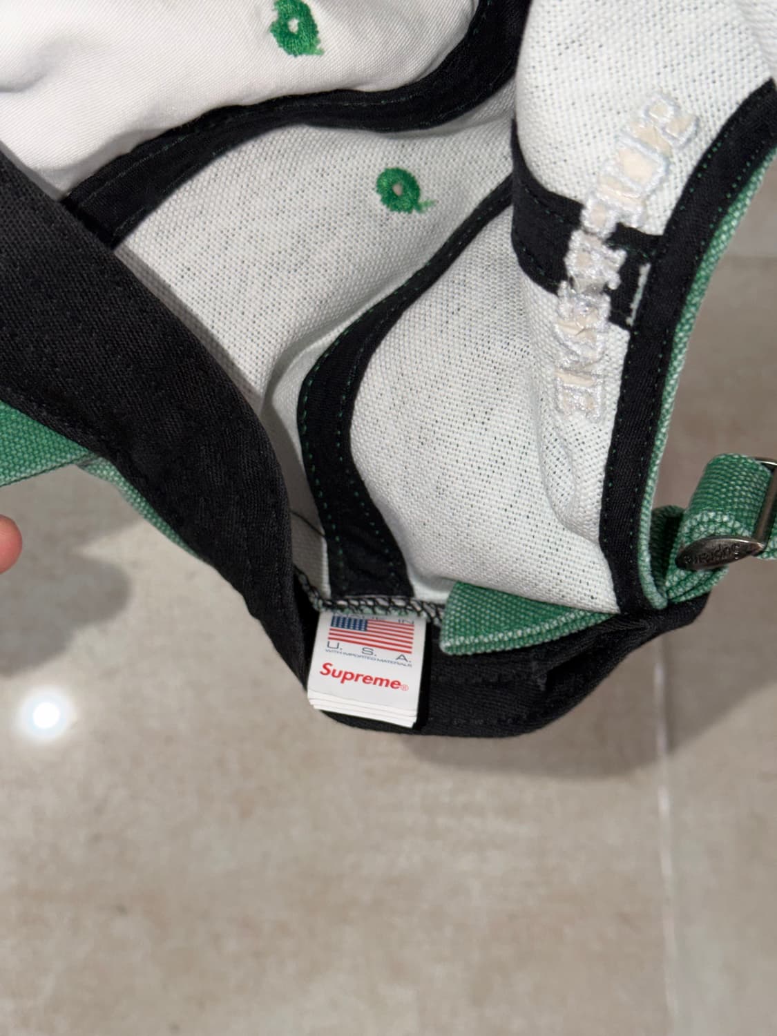 슈프림 s 로고 캡  상품이미지3