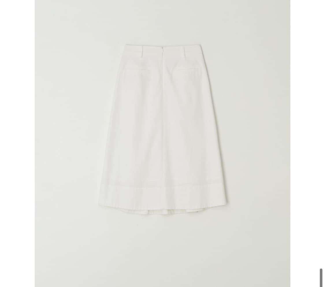 아쎄르 화이트 스커트 S 상품이미지3