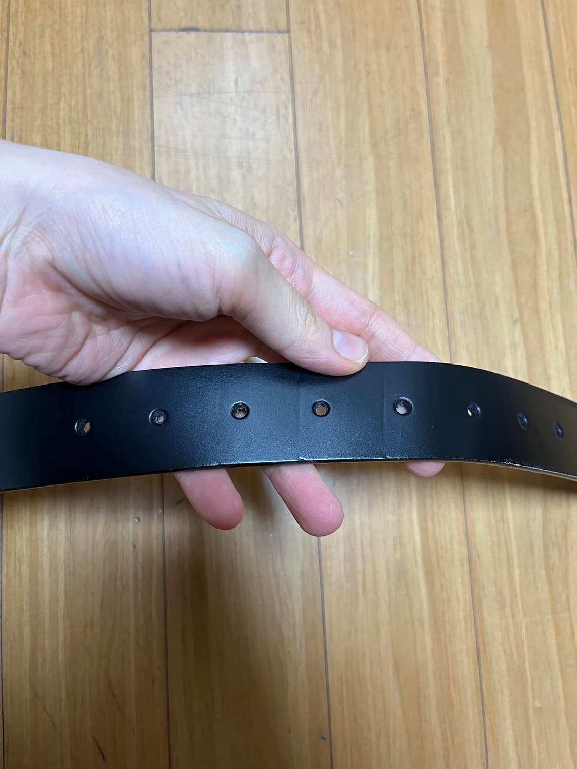 오베이 가죽 벨트 s/m 블랙 상품이미지4